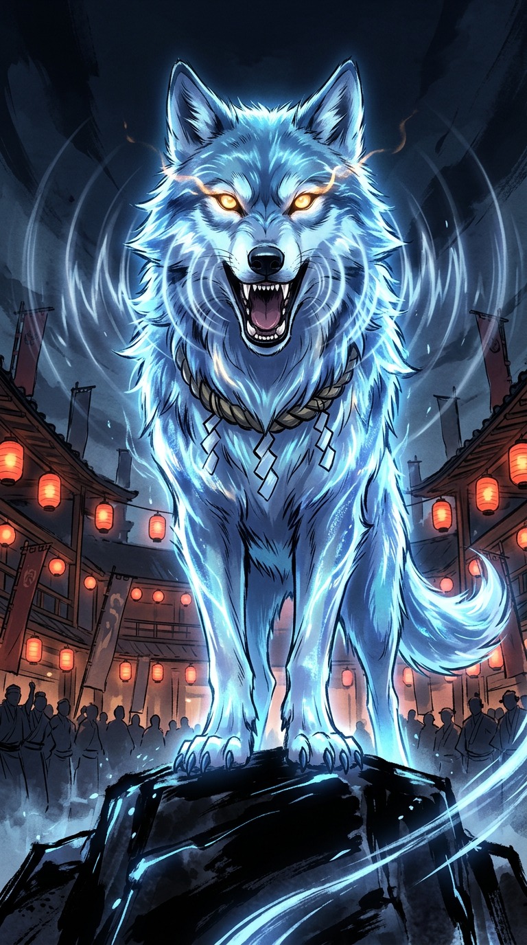 Fangs Echo — the Sound Wolf Announcer