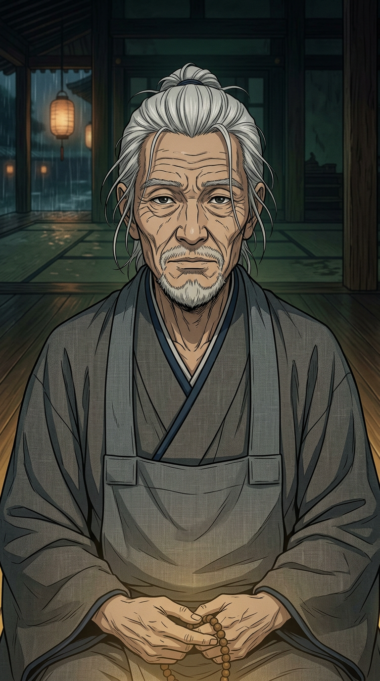 Mushin Zenji — close portrait